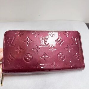 Louis Vuitton Glossy Plum Wallet